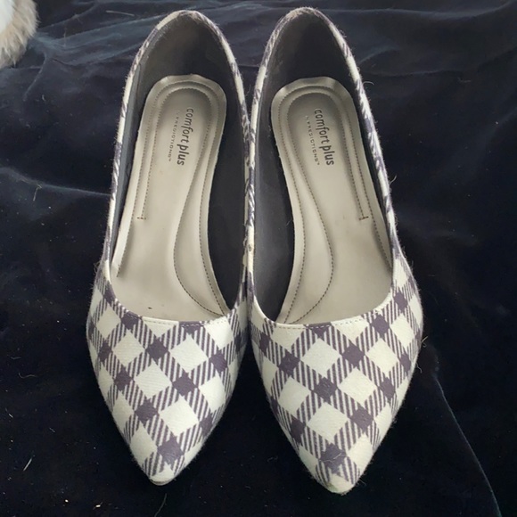 Houndstooth 9.5 heels
